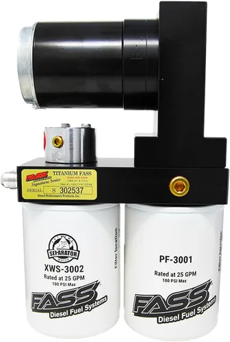Bomba de combustible diesel FASS TSD08100G Serie Titanium Signature 100GPH para Dodge Cummins 5.9L 1998.5-2004
