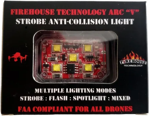 Miniatura 3 de ARC V Drone Strobe - Kit de 3 luces de navegación anticolisión, blanco/rojo/verde