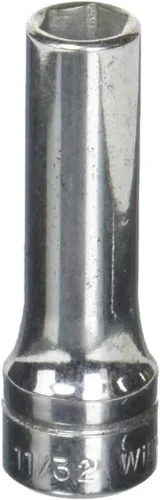 Miniatura 8 de Williams JHWBMD-624 SUPERTORQUE - Llave de vaso de 3/8 pulgadas, 6 puntos, profundidad métrica, tamaño 24mm, acabado cromado de alto brillo
