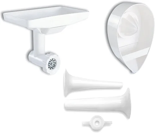 Miniatura 2 de KitchenAid KN12AP - Paquete de 3 accesorios para batidora de pie con molinillo de alimentos, exprimidor de cítricos y relleno de salchichas
