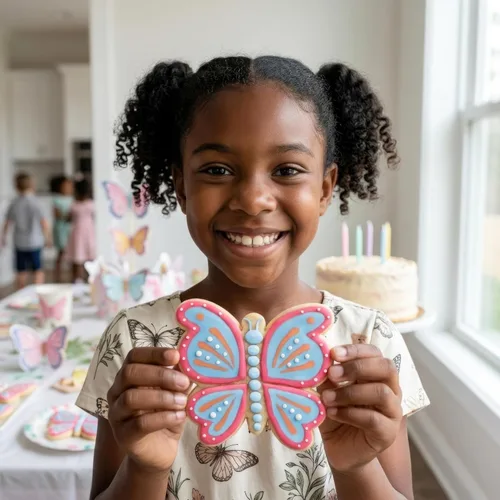 Miniatura 12 de Pequeño cortador de galletas de mariposa/polilla, 3 pulgadas, fabricado en Estados Unidos por Ann Clark