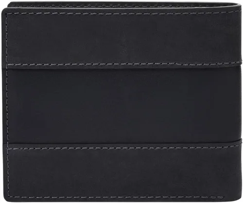 Miniatura 37 de Fossil Billetera plegable de cuero para hombre con ventana de identificación abatible para hombres