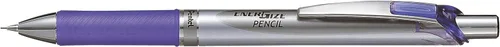 Miniatura 2 de Pentel Lápiz mecánico, Energize, 0.020 in, blanco perla y negro (PL75-AW)