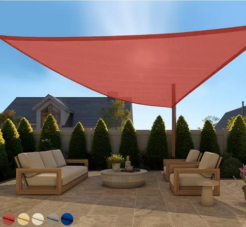 Miniatura 38 de GORILLA GRIP Toldo rectangular resistente con protección UV, resistente a la decoloración, desgarros y al óxido, bordes curvos que bloquean la luz