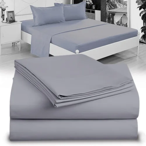 Miniatura 10 de Juego de sábanas Crescent Bedding de 100% algodón, extralargas, suaves y cómodas para cama de dos plazas