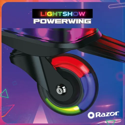 Miniatura 5 de Razor PowerWing - Patinete con ruedas con luz LED para niños mayores de 6 años