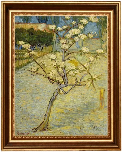 Miniatura 36 de ELITEART -Noche estrellada sobre el ródano por Vincent Van Gogh Giclée Art Canvas Prints- Tamaño del marco: 28 x 35 pulgadas
