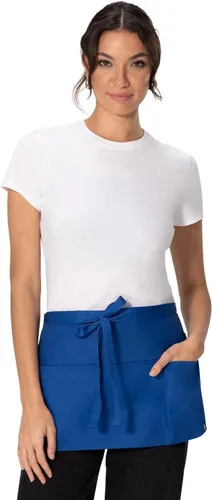 Miniatura 6 de Chef Works Delantal de camarera unisex Negro (paquete de 2)