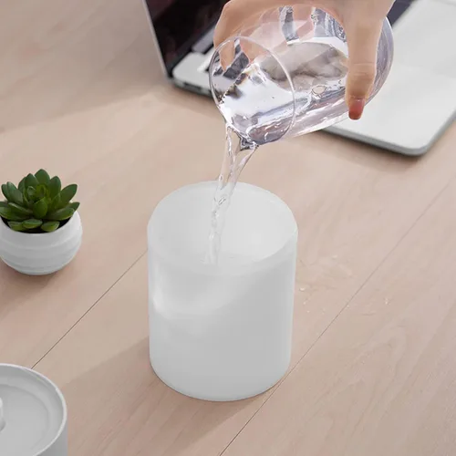 Miniatura 5 de FLEXMAN Humidificador de aire, humidificador portátil pequeño de niebla fría de 20.3 fl oz, carga USB, humidificador de niebla fría de bajo ruido