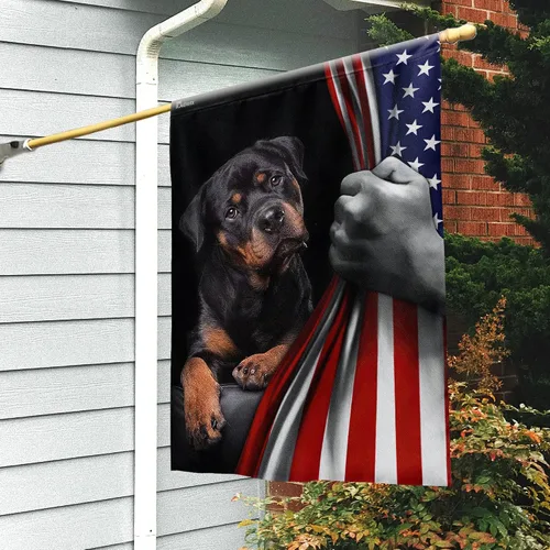 Miniatura 43 de FLAGWIX Banderas de perro patriota americano, bandera de perro labrador retriever de doble cara, decoración para el hogar, exterior, bandera
