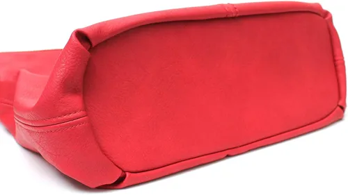Miniatura 6 de Janin Handbag Bolso de hombro estilo cubo con correa extra larga