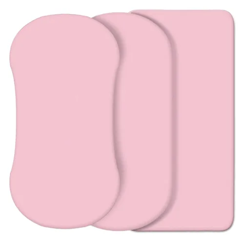 Miniatura 8 de CaSaJa Juego de sábanas de moisés, tacto suave y sedoso con cómoda superficie de siesta para la piel del bebé, flexible se adapta a varios tipos