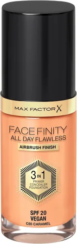 Miniatura 20 de Max Factor Facefinity - Base de maquillaje 3 en 1 All Day Flawless SPF 20#092 Canela, 7.05 onzas