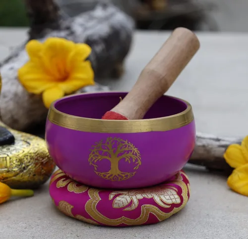 Miniatura 8 de Juego de cojines tibetanos con diseño de flor de la vida, para meditación, yoga, curación espiritual y atención plena, tamaño mediano (negro)