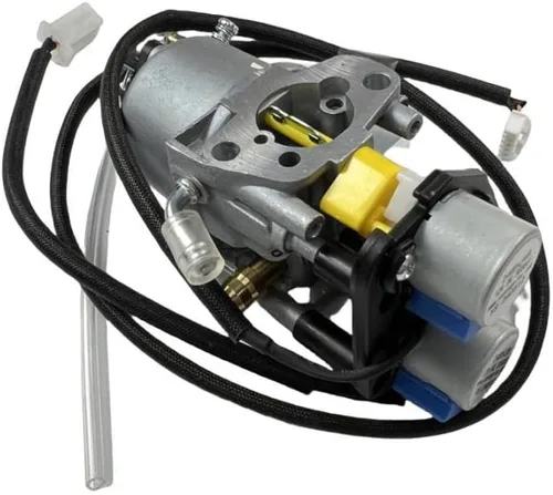 Miniatura 6 de Conjunto de carburador con motor de stepper, juntas y línea de combustible para generador inversor de doble combustible Predator de 5000 vatios