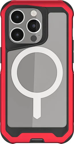 Miniatura 112 de Ghostek Atomic Slim - Funda protectora para iPhone 15 Pro Max, compatible con accesorios MagSafe, marco de metal de aluminio, funda de teléfono