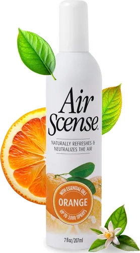Miniatura 7 de Air Scense Ambientador desodorante en aerosol para baño y hogar, aceites esenciales, vainilla natural, 7 onzas líquidas (paquete de 1)