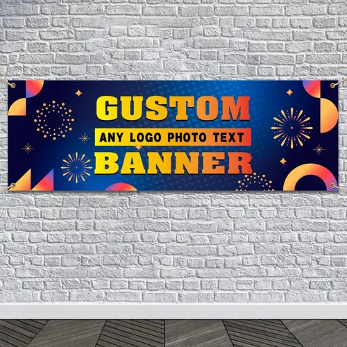 Banners y letreros personalizados Banners personalizados con foto/texto personalizado Banners personalizados para fiestas, negocios, cumpleaños al