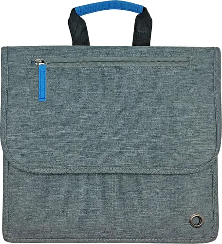 So-Mine Commuter Bolsa esencial Se fija al asiento de la aerolínea y el bolsillo del coche Organizador de viaje Perfil delgado 6 bolsillos 2