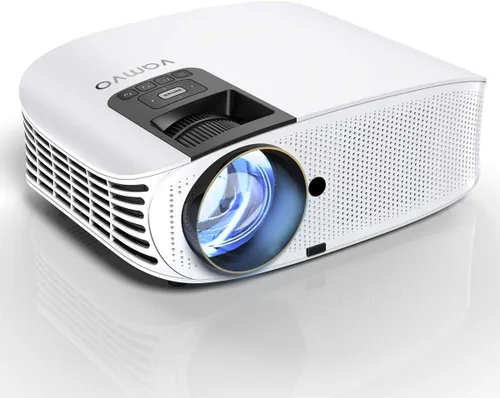 Miniatura 9 de Mini Proyector con WiFi y Bluetooth, Proyector Portátil Nativo 1080P Compatible con 4K con Soporte Ajustable de 180°, Pantalla Máxima de 180