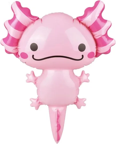 Miniatura 3 de HAPPY DEALS ~ Axolotl Inflate Juego de 2 24 pulgadas Dos juguetes inflables de piscina y decoraciones de fiesta