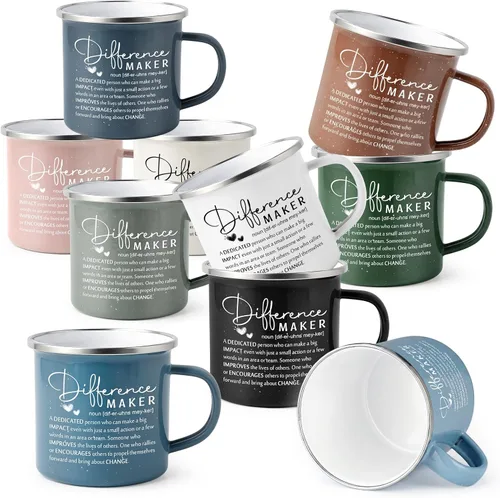 Miniatura 18 de Norme 10 tazas de regalo de agradecimiento, regalos de agradecimiento a los empleados, a granel para la semana del profesor, enfermera, 12 onzas
