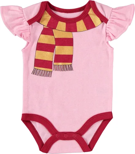 Miniatura 4 de Harry Potter Conjunto de regalo de mameluco, gorra anudada y calcetines para bebé niña