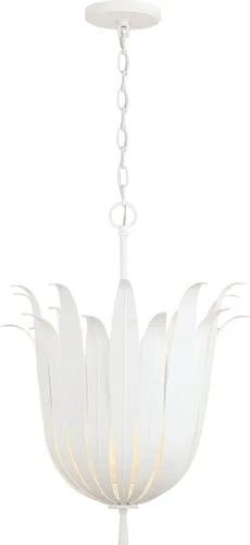 Miniatura 7 de Capital Lighting 349542AG Eden - Lámpara colgante de techo tradicional bohemio de inspiración botánica, 4 luces, 240 vatios en total, 22 pulgadas