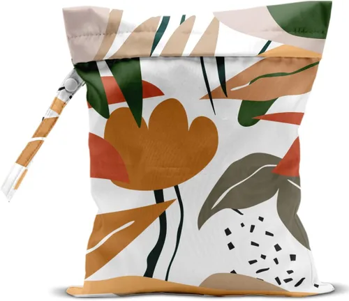 Miniatura 18 de Bolsa húmeda, bolsa húmeda y seca, bolsa húmeda para traje de baño, viajes, playa, piscina, ropa sucia, yoga, gimnasio, ropa, bolsa de maquillaje