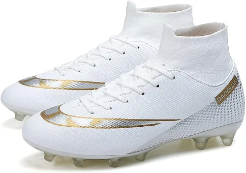 Miniatura 5 de World Student Games - Zapatos de entrenamiento de fútbol profesional con tacos altos transpirables para deportes al aire libre TFAG