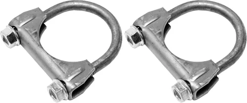 Miniatura 4 de Abrazadera de escape muy resistente con perno en U Exhaust-Mate 35794 de 3 pulgadas.