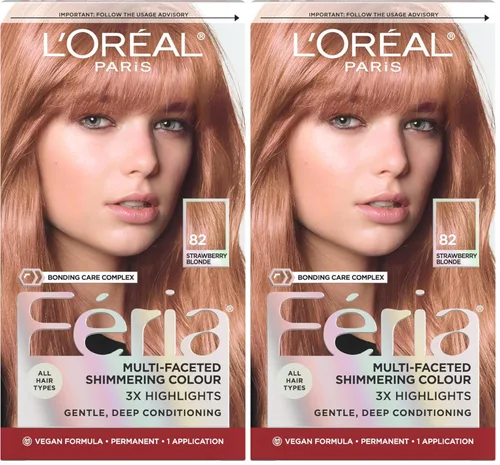 Miniatura 21 de L'Oreal Paris Feria - Tinte permanente multifacético y brillante, 60 Crystal Brown (castaño claro), paquete de 1 60 marrón claro