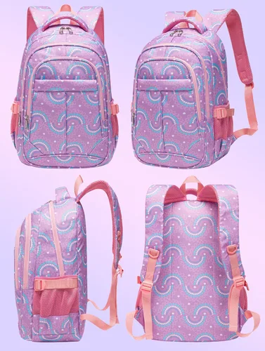 Miniatura 39 de BLUEFAIRY - Mochilas para niños y niñas, escuela primaria, jardín de niños