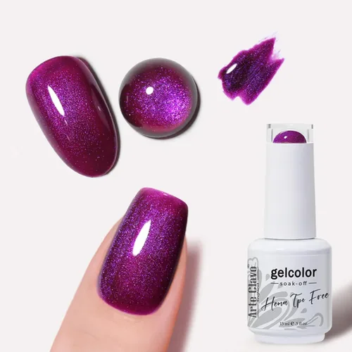 Miniatura 60 de Arte Clavo Esmalte de uñas de gel rosa lechosa de 0.5 fl oz, con luz LED, UV, remojado, transparente, rosa nude, manicura francesa, rosa claro