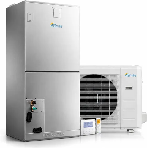 Miniatura 11 de Senville Sistema Split de Bomba de Calor de Aire Acondicionado Central de 3 Toneladas, 36,000 BTU, Inversor, Velocidad Variable, 208/230V