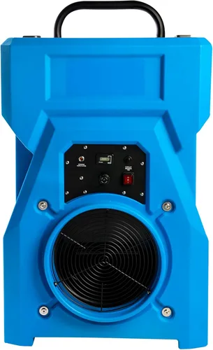 MOUNTO Purificador de aire industrial portátil de 1000 cfm, depurador de aire negativo, potente motor de 1HP, filtro HEPA verdadero, 2 velocidades,