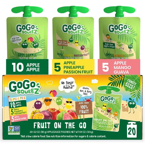 Miniatura 12 de GoGo SqueeZ - Puré de manzana para niños
