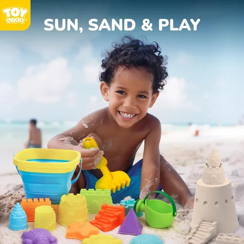 Miniatura 2 de TOY Life Juguetes de playa para niños de 4 a 8 años, juguetes de arena para niños pequeños de 1 a 3 años, juguetes de playa para niños de 8 a 12
