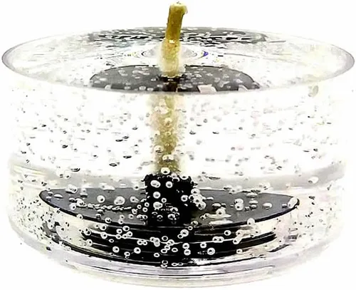 Miniatura 2 de Paquete de 4 velas de té perfumadas de aceite mineral perfumado Lily of The Valley a base de hasta 8 horas The Gel Candle Company