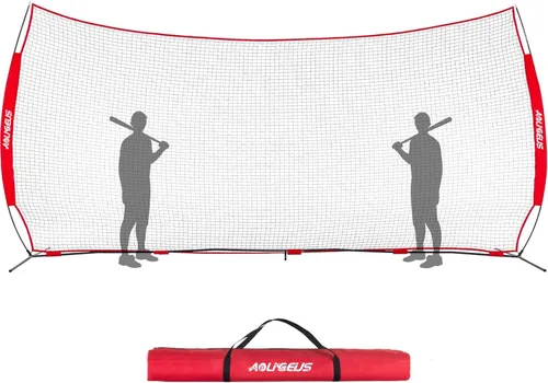 Miniatura 11 de Red de Barrera Deportiva, Red Deportiva, Red de Respaldo de Barricada, Perfecta para Béisbol, Sóftbol, Fútbol, Baloncesto, Lacrosse