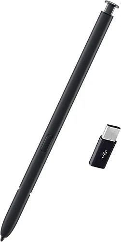 S23 Ultra S Pen para Samsung Galaxy S23 Ultra 5G Stylus Pen S23 Ultra Touch S Pen reemplazo sin función Bluetooth, lápiz táctil S Pen con adaptador