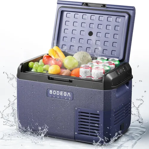 Miniatura 11 de BODEGACOOLER Refrigerador de Coche de 12 Voltios, Enfriador Eléctrico Impermeable IPX4 de 42 Quart (40L), Refrigerador de Coche Ultrasilencioso