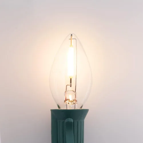 Miniatura 5 de Creative Hobbies Bombillas LED de noche, 4 W, 5 W, 6 W, 7 W, equivalente a incandescente, base de candelabro C7, cuerdas de luz de Navidad