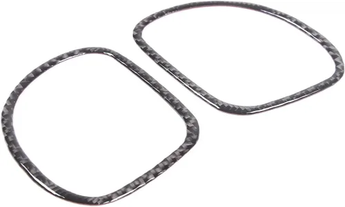 Miniatura 3 de Co-Pilot - Kit de moldura de marco de salida de aire para salpicadero compatible con Chevrolet Corvette C5 Z06 1998-2004, consola central de fibra