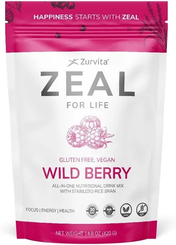 Miniatura 11 de Zurvita - Zeal for Life - Sabor a uva audaz - Suplemento nutricional diario para vitalidad, inmunidad y bienestar general - Bolsa de bienestar