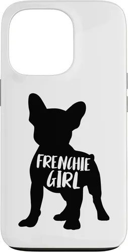 Miniatura 10 de Funda para iPhone 17 con diseño de bulldog francés con diseño divertido de Frenchie Girl