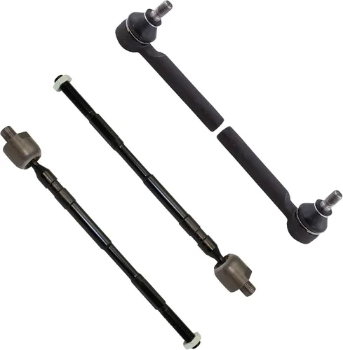 Miniatura 97 de TRQ Juego de barras de acoplamiento delanteras interiores y exteriores de 4 piezas compatible con Jeep Cherokee 1991-2001 y Comanche 91-92