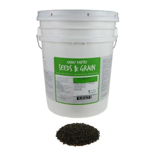 Miniatura 15 de Semilla de germinación de lentejas verdes secas orgánicas: 2.5 lb - Lentejas secas para plantar semillas de jardín, sopa, cocinar o ensalada