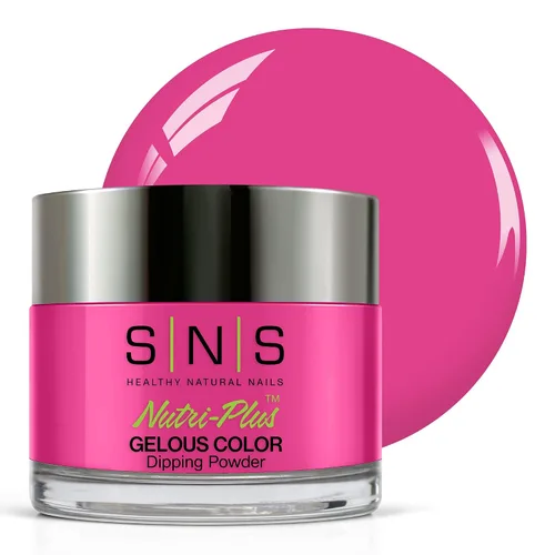 Miniatura 19 de SNS - Polvo de inmersión de uñas, polvo de inmersión de color, caramelo Hard Rock (naranja), CS051, color de uñas de larga duración dura 14 días