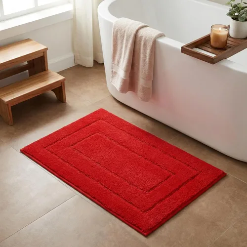 Miniatura 122 de GRANNY SAYS Alfombras de baño antideslizantes, lavables, extra suaves y absorbentes de agua para baño, alfombra de baño peluda de felpa, alfombra